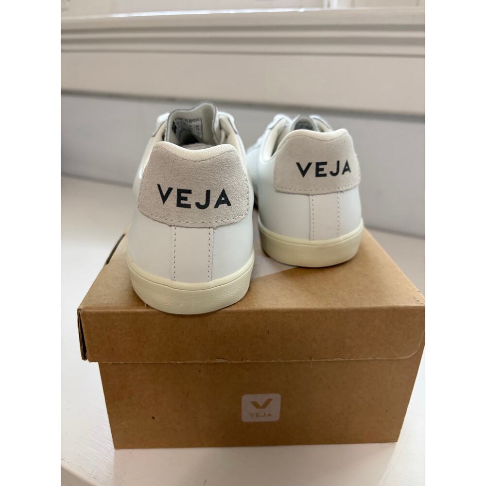 Veja Esplar White Extra White Casual Sneakers Size 6 / 37 NWT - Picture 4 of 9